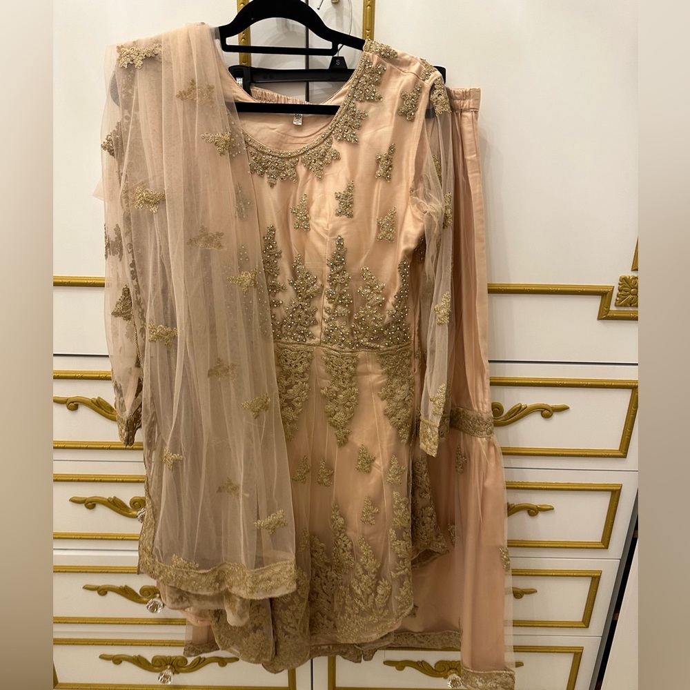 Modern Salwar With Palazzo Pants